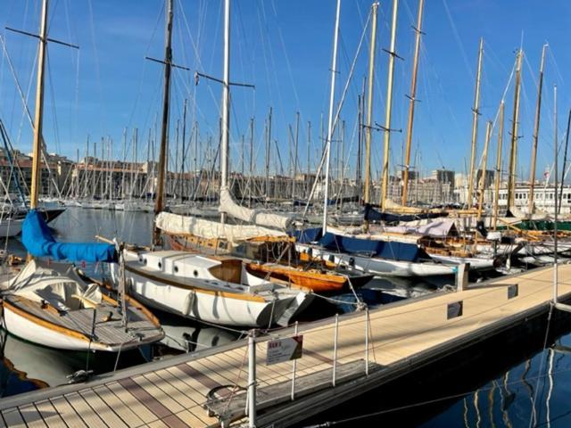 Vue Mer Le Panoramique Vieux-Port De مارسيليا المظهر الخارجي الصورة