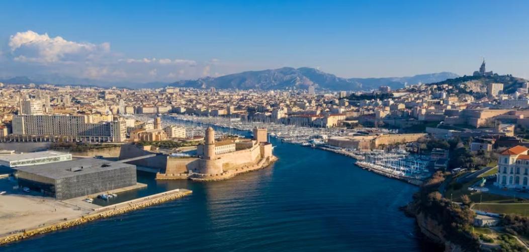 Vue Mer Le Panoramique Vieux-Port De مارسيليا المظهر الخارجي الصورة
