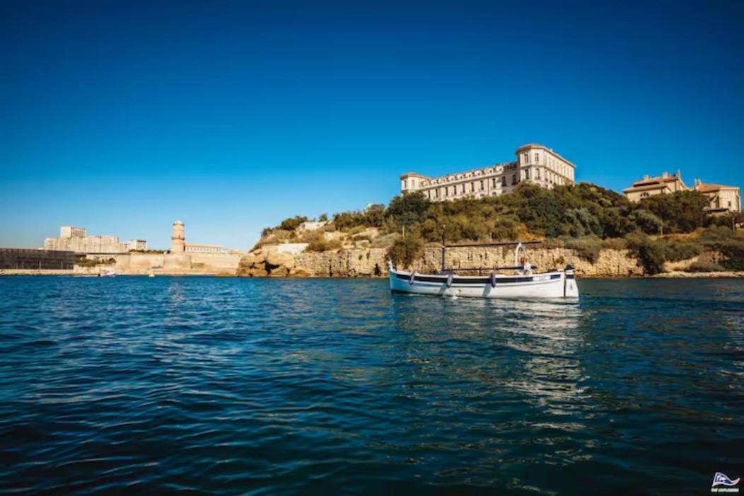 Vue Mer Le Panoramique Vieux-Port De مارسيليا المظهر الخارجي الصورة